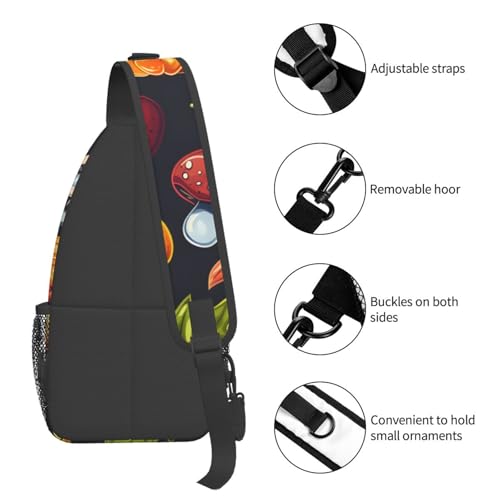 Mochila cruzada ligera para mujer y hombre estilo calabaza miniatura 5
