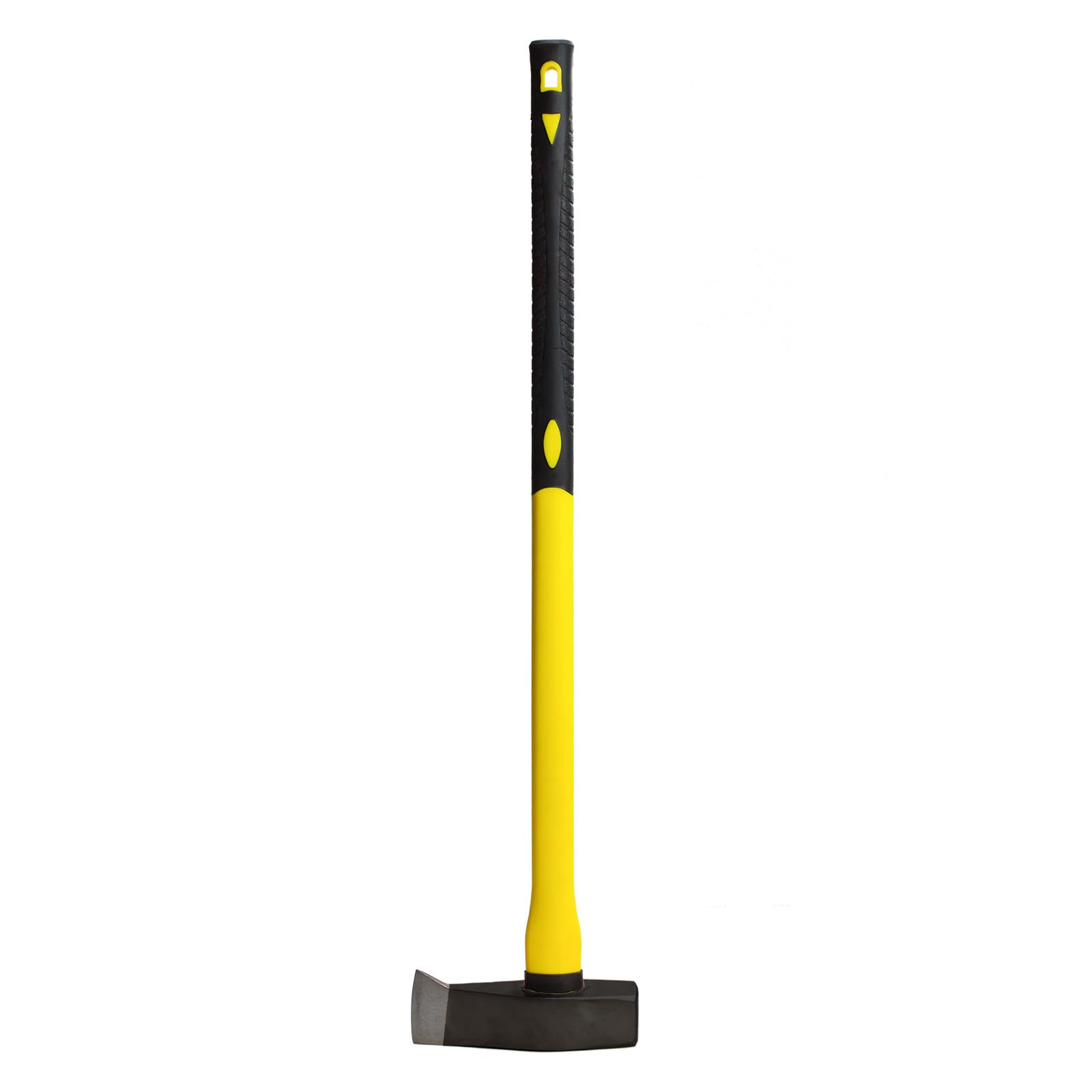 DEMA - Hacha para partir leña (mango de fibra de vidrio, 3 kg, 90 cm)
