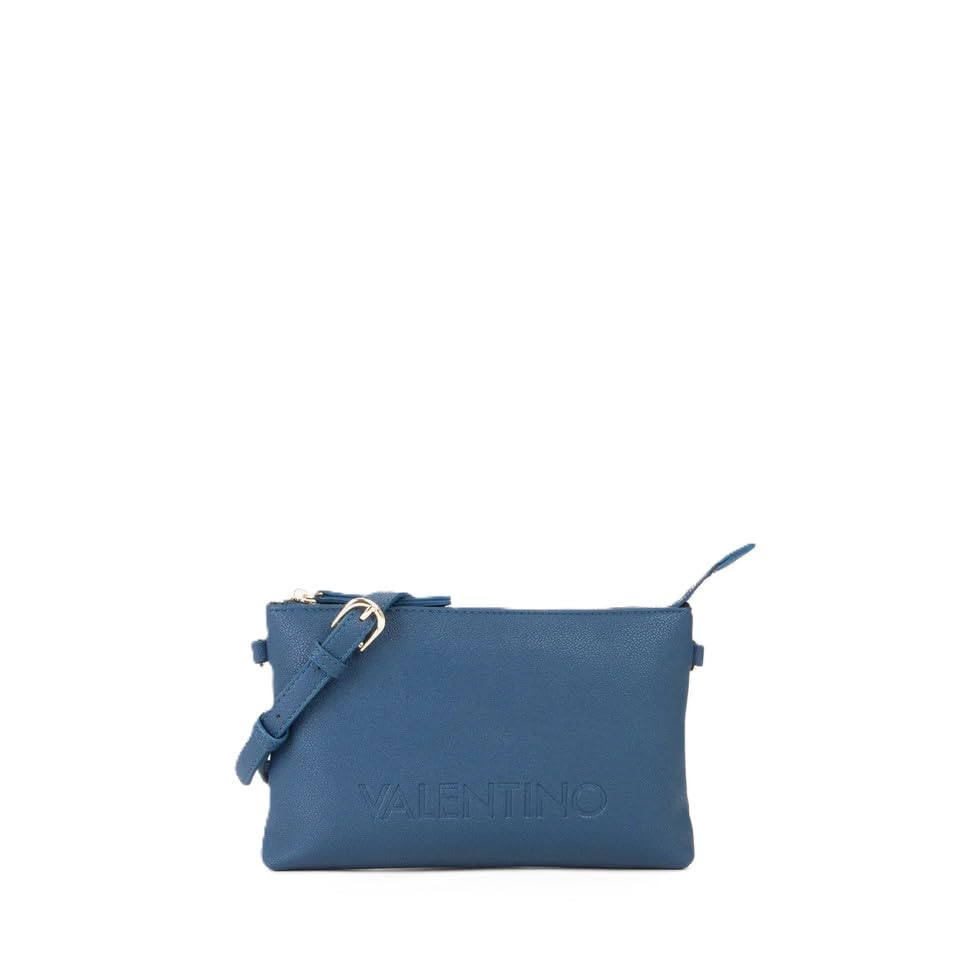 Sac Valentino Moss Satchel Bleu Avion - Neuf Avec Étiquettes - Bandoulière & Soirée