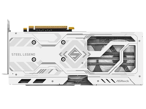 Image of ASRock Intel Arc B580 Steel Legend 12GB OC Graphics Card, Intel Xe2-HPG, 12GB GDDR6, PCIe 4.0, Triple Fans, 0dB Silent, Polychrome SYNC, DisplayPort 2.1, HDMI 2.1a