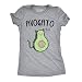 Womens Avogato Funny T Shirt Avocado Cat Cute Face Graphic Novelty Tee for Girls Funny T Shirts Cinco De Mayo Tops for Women Cool Food Top Women's Novelty Light Grey XL
