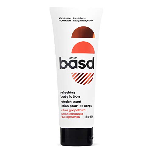 Basd Organic Body Lotion, Refreshing Citrus Grapefruit | Natural & Moisturizing Ingredients, Vegan, Hypoallergenic, 8 Ounce Tube
