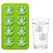The Dreidel Company Frozen Frogs Silicone Mold, Candy Chocolate Frog Molds for Birthday, party, cake Decoration Passover Bake Ware and Ice Tray