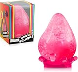 Fidget Toys Stress Cube, Cube Squishies Anxiety Stress Relief, Ice Squishy Stress Cube-Drop Malt Sugar Balls, Sensory Toys for Kids with Autism, Fidgets for Classroom Prize Toys (1pack Pink)