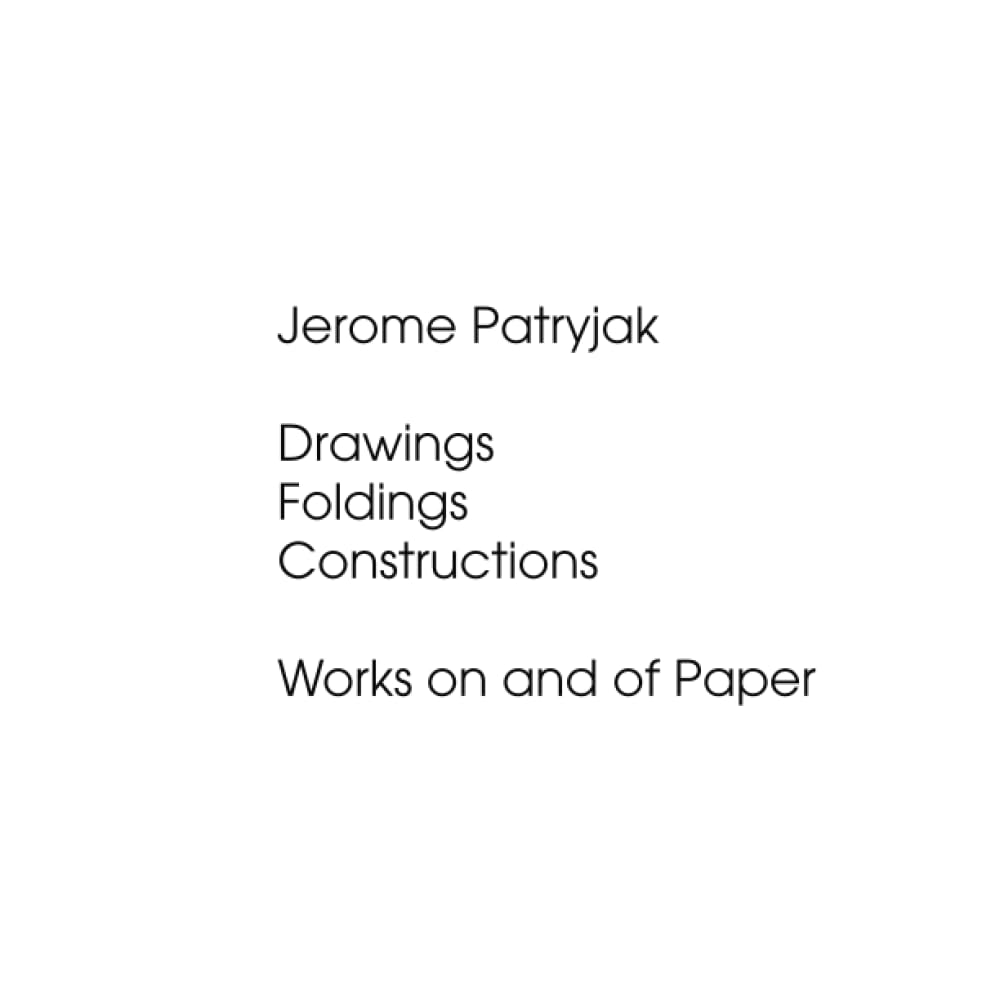 Jerome Patryjak Pliages guide inspiration pour architectes et designers