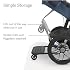 UPPAbaby Piggyback Ride-Along Board for Ridge Strollers, Quick Attachment for Toddlers to Stand + Stroll