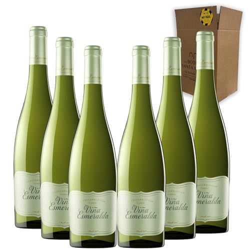 Viña Esmeralda - Ideal para maridar con Pescados y Arroces - Pack 6 Botellas 75cl
