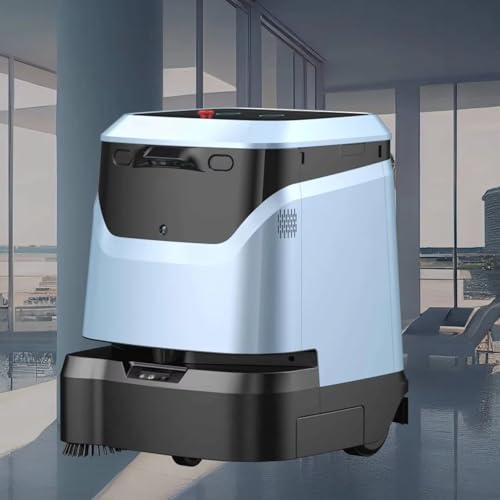 Advanced AI Cleaning Robot for Warehouses