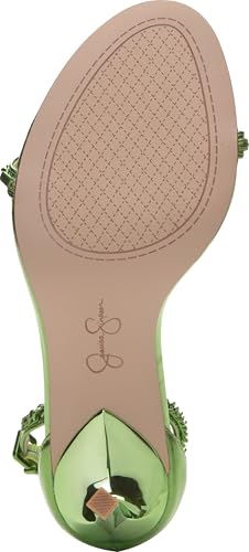 Image of Jessica Simpson Women's Qiven T-Strap High Heel Sandal with Chain Detail