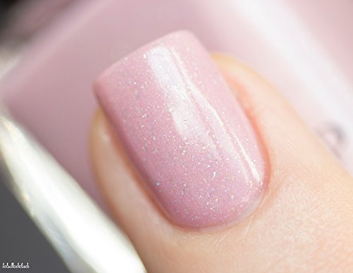 Image of ILNP Daisy Jane - Baby Pink Holographic Nail Polish