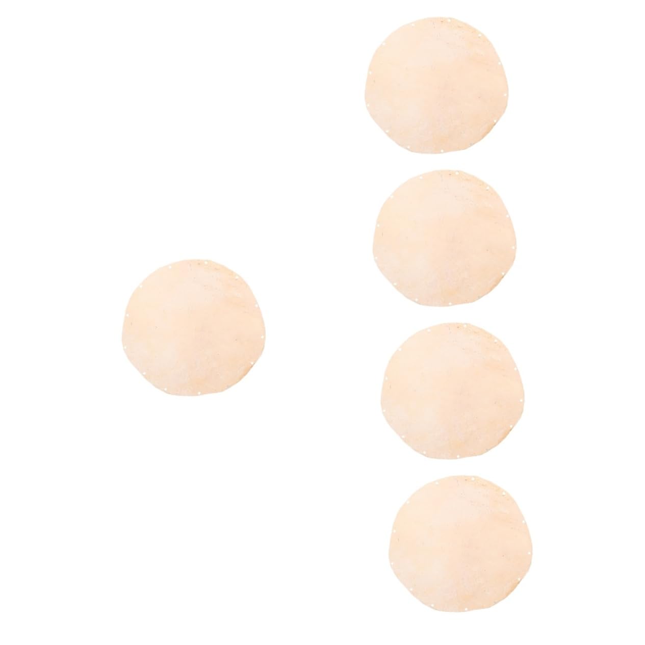 TOYANDONA 5 Pièces Couverture De Peau De Africain Accessoires De Remplacement Pour Peau De Darbouka Doumbek De Cuir Pour De Chèvre De Mouton