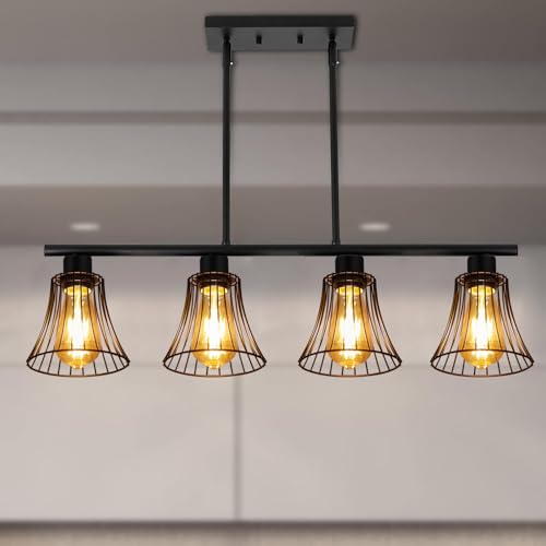 Image of 3 Pack H5 inchxΦ5.7 inch Jingle Bell Lamp Shade Small Metal Bulb Guard Holders Replacement Vanity Lighting Fixtures Shades Ceiling Fan Light Covers Lampshade for Floor Lamps Pendant Chandelier Wall Sconces
