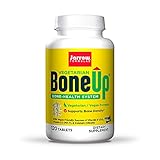 Jarrow Formulas BoneUp Vegetarian - 120 Tablets - Vegetarian/Vegan Supplement for Bone Health - Vegan-Friendly Sources of Vitamin D3, Vitamin K2 (as MK-7) & Calcium - 60 Servings