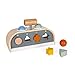 Janod - Tap Tap Sweet Cocoon - Klopfspiel mit Formensortierer und Steckspiel - 3-in-1 Holzspielzeug - FSC-Zertifiziertes Montessori Lernspiel - Baby Spielzeug Ab 1 Jahr, J04409