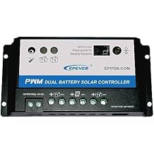 EPEVER Meter MT-1 Remote with LCD Display for Solar Charge Controller EPIPDB-COM Series 10A/20A Dual Battery Solar Panel Charging System