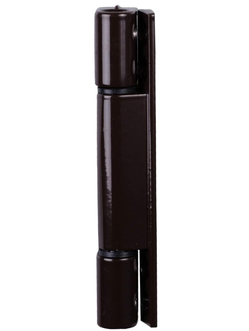 Avocet WMS Upvc Butt Door Hinge Flat Plate in Brown