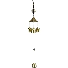 AiYa Wind Chime, Good Luck, Retro-Style Chime, Ethnic Style, Entryway Decoration, Garden Decoration, Handmade Interior Peacock 1