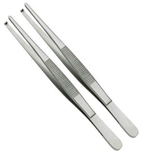 FusionKraft Standard Surgical Tooth Forceps, 1x2 Teeth, 6" (Pack of 2) (B08QVYGQ4Y) Amazon Price History, Amazon Price Tracker