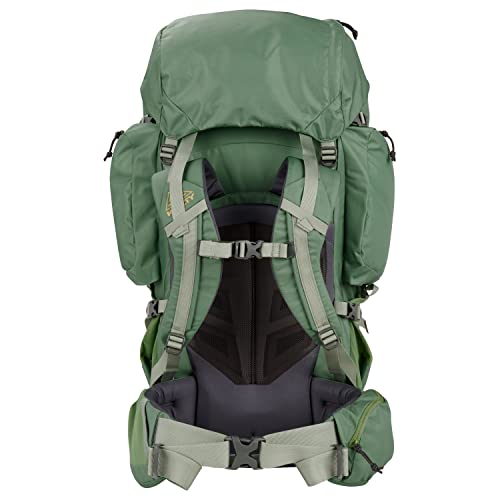 Kelty Coyote 60-105 Liter Internal Frame Backpack - Hiking, Backpacking, Travel, Hydration Compatible, Fully Adjustable (60L W's/Dill) #TOP1