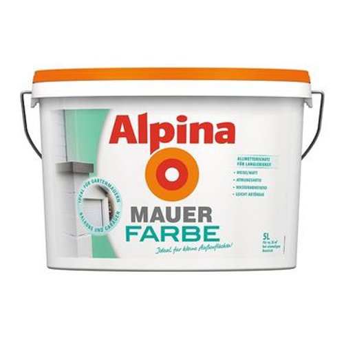 Preisvergleich Produktbild Alpina Außenfarben Fassadenfarben Mauerfarbe 5L
