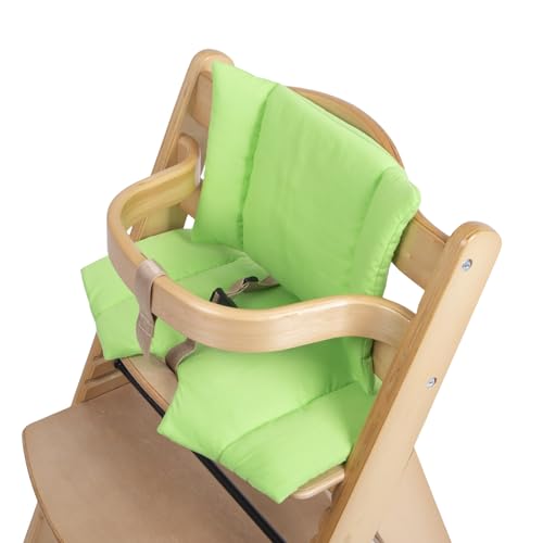 Montesy Soft Seats Cushions with not Slip designs & Easy Attachments Comfortable Highchair Pad Easy to Use Pad for Wooden High