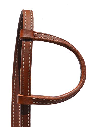 Congress Leather Harness Leather Slip Training Headstall With Snaps At Bit Ends Made In The U.s.a. #TOP3