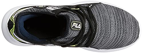 Tênis, Presence, Fila, Masculino, Preto/Limão/Branco, 41