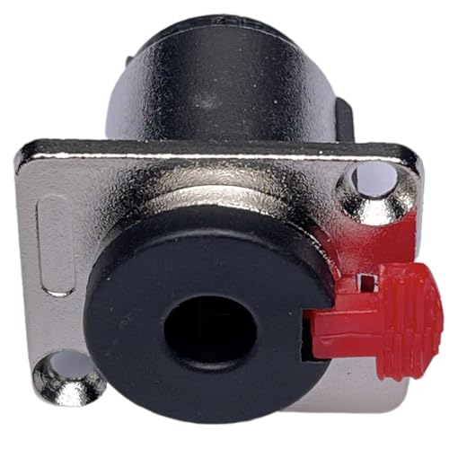 Conector de audio 6.35mm TRS hembra, 2 unidades miniatura 2