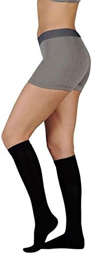Juzo 4201 20-30mmhg Casual Dress Basic Ribbed Support Compression Closed Toe Socks
