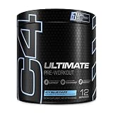 Cellucor C4 Ultimate Pre Workout Powder ICY Blue Raz | Sugar Free Preworkout Energy Supplement for M