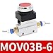 Mechanical valve MOV-03B 1/8