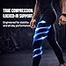 CompressionZ Men's Compression Pants for Workout, Sports | Base Layer Running Tights Leggings(Navy, Large)