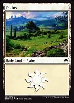 Magic: the Gathering - Plains (254/272) - Origins - Foil by Magic