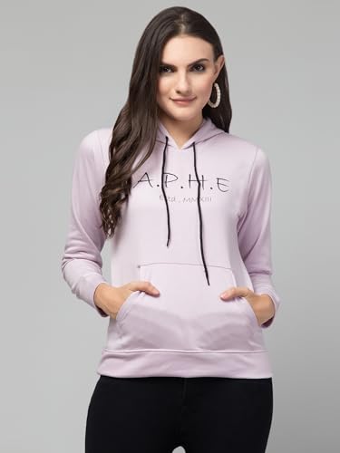 Image of Woman's Full Sleeve Round Neck Fleece Sweatshirt