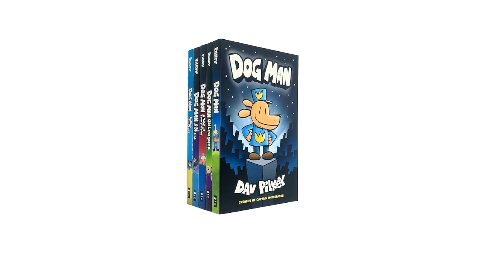 Dog Man & Cat Kid 全14冊セット Dav Pilkey s-l1200.jpg