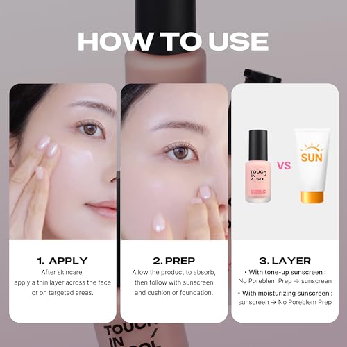 TOUCH IN SOL No Poreblem Primer 2.0 – 1.01 oz, Hydrating Matte Grip — view 6