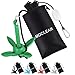 Moclear Kayak Anchor Kit, 1.5 lb Compact Folding Grapnel Anchor for Kayaks, Canoes, SUPs, Jet Skis, Small Boats - Lightweight Portable Marine Boat Anchor with Rust-Resistant Design (Green)