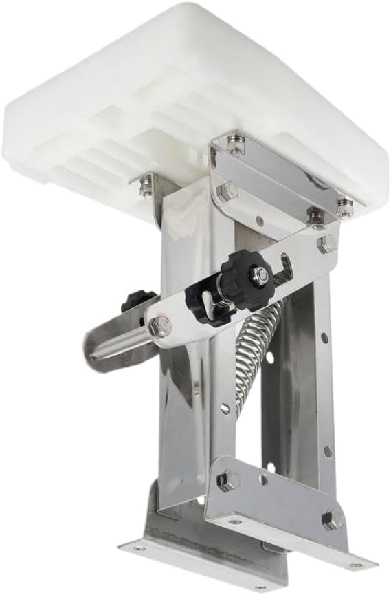 2 Stroke Outboard Motor Bracket Compatible with Boats Up to 7.5HP 20HP 304 Stainless Steel Engine Support