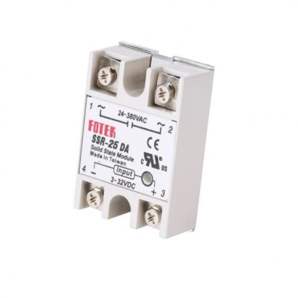 Solid State Relay Module SSR-25DA 25A /250V 3-32V DC Input 24-380VAC Output-image-46