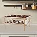 Cedilis Set of 2 Stackable Wood Pasta Herb Drying Rack, Food Dryer Stand with Net for Drying Seeds, Herb, Bud