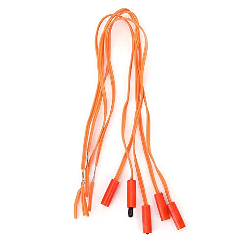 YYRL Sistema de Disparo de Fuegos Artificiales 50 Piezas 30 cm 100 cm 200 cm 300 cm Control Remoto inalámbrico Cable de Encendido de Fuegos Artificiales electrónico(30cm) Cover