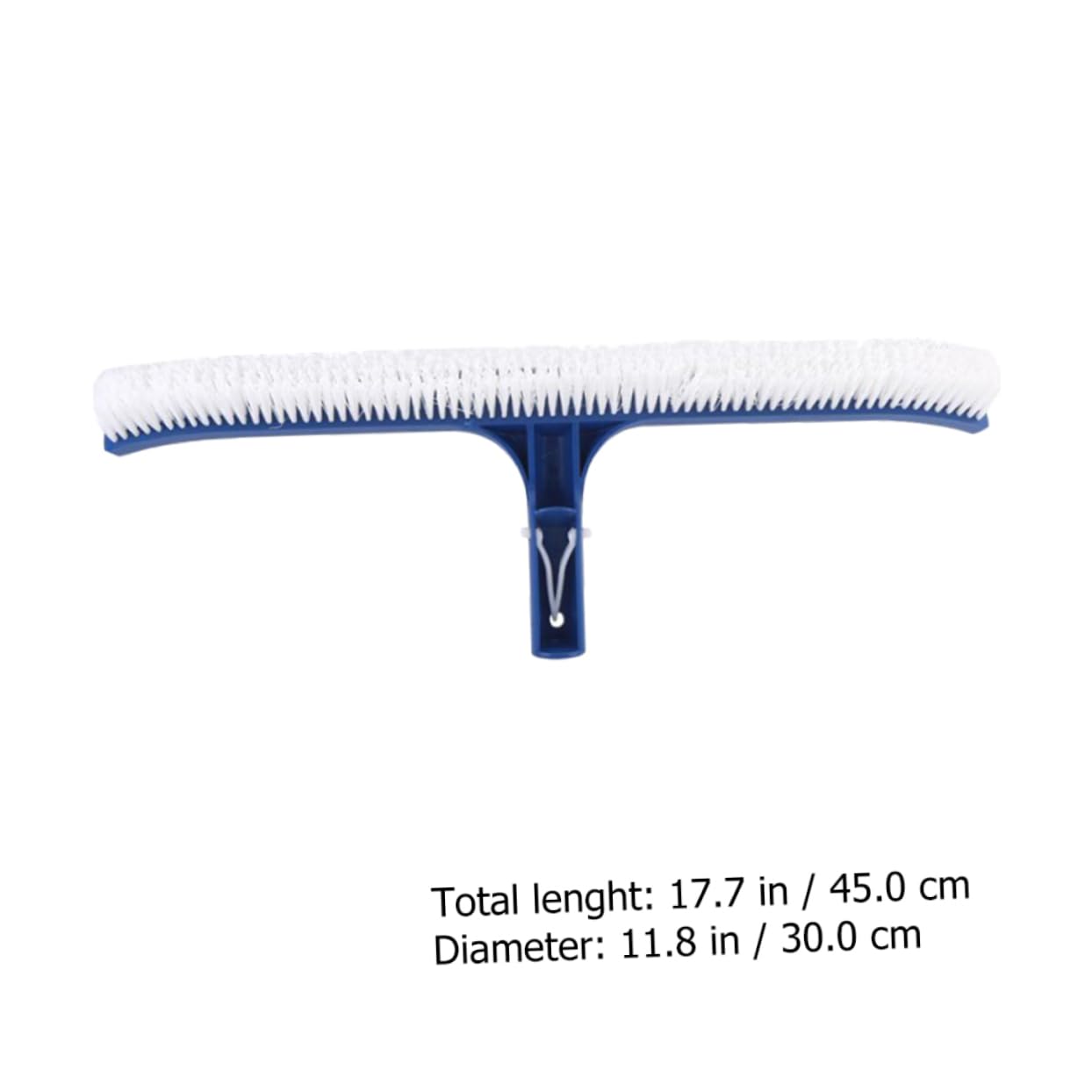 HAKIDZEL Swimming Pool Brush 18in Pool Clean Brush for Vinyl Liners Easy to Use