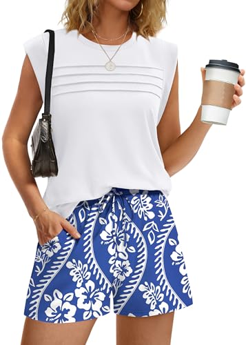 Two Piece Sets for Women Summer Lounge Sets Travel Outfits 2 Piece Airport Outfit Fashion Clothing...