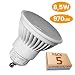 Pack 5x GU10 LED 8,5w Potentisima. Color Blanco Calido (3000K). 970 Lumenes....