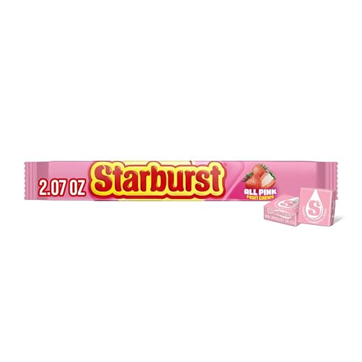 Starburst Fruit Chews, Strawberry, 2.07 Oz