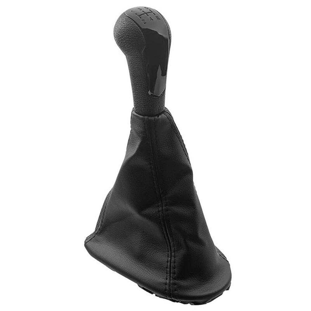 YDXHERTA 5 Speed Car Manual Gear Shift Knob with Boot Shifter Lever for Chevrolet for Holden Barina Spark M300 2011-2015 Auto Parts(Black)