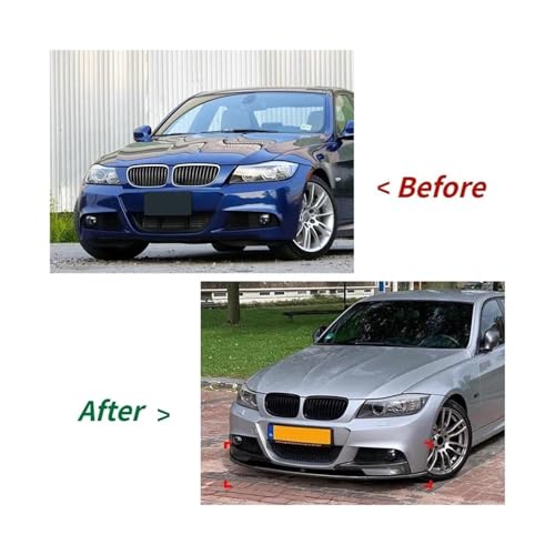 Lèvre de pare-chocs avant BMW E90 E91 pour masquer et protéger le spoiler