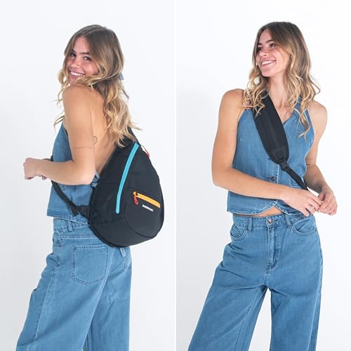 Image of Sherpani Esprit, Sling Backpack, 10L Travel Bag, Right-Handed Shoulder Sling Purse, Crossbody Backpack, Travel Gifts, RFID Protection (Chromatic)