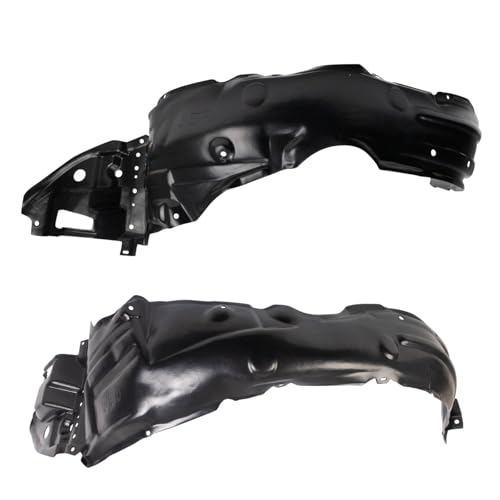 Image of TRQ Front Inner Fender Liner Set Compatible with 2014-2016 Toyota Corolla TO1248184 TO1249184