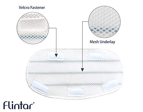 Flintar 8-Pack Replacement Steam Mop Pads, Compatible With Pursteam Puresteam Thermapro 211 10-In-1 Steam Mop Cleaner #TOP3